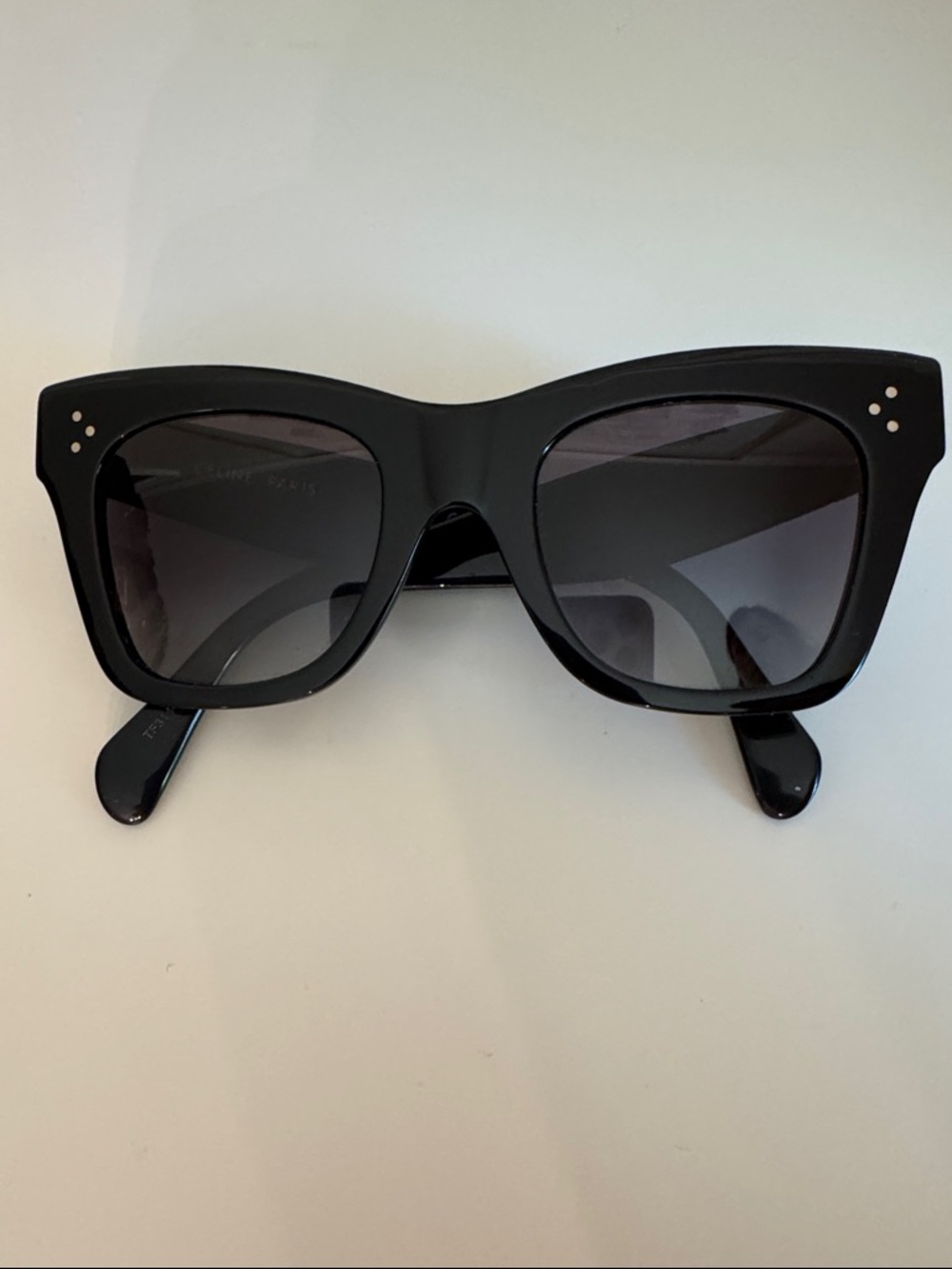 Celine Black Cat-Eye Sunglasses with Gradient Lenses - Picture 5 of 5